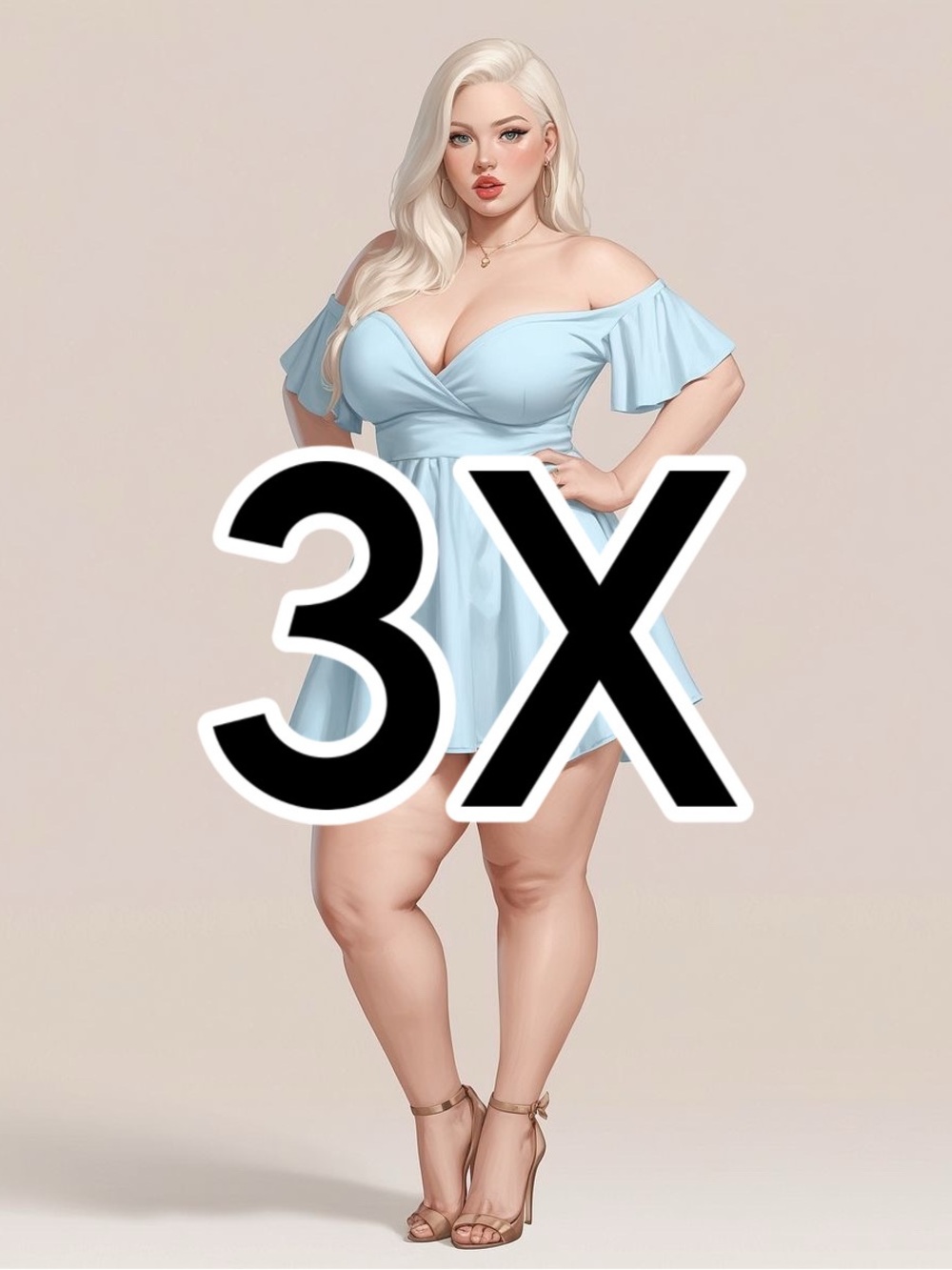 3X